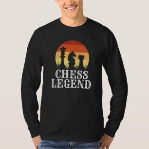 Schach-Legende Schachpartie Schach T-Shirt