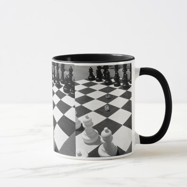Schach-Leidenschafts-Kaffee-Mag Tasse (Rechts)