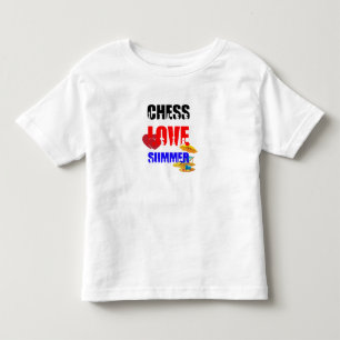 Schach-Liebe Sommer Kleinkind T-shirt