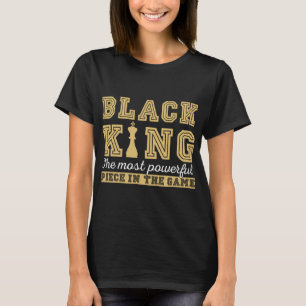 Schach liebt Schachspieler Schwarzer König - die S T-Shirt