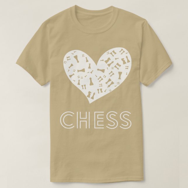 Schach Lover T-Shirt (Design vorne)