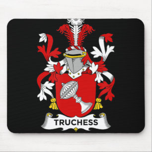 Schach Lover   Truchess-Wappen - Familienwappen Mousepad