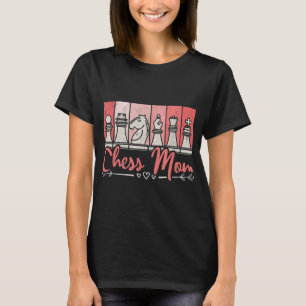 Schach Mama Schach Mutter Tag Schach Frauen T-Shirt