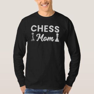 Schach-Mama Sportlerin Expert-Trainerin Grafik T-Shirt