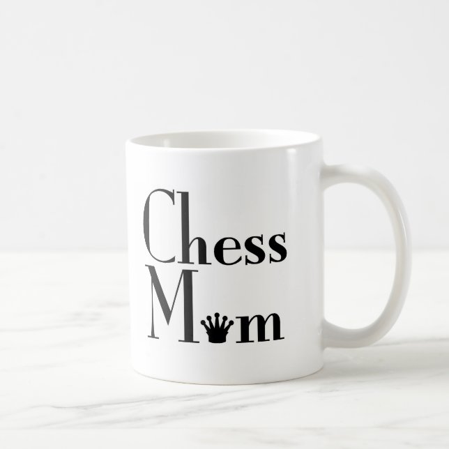 Schach Mama Tasse (Rechts)