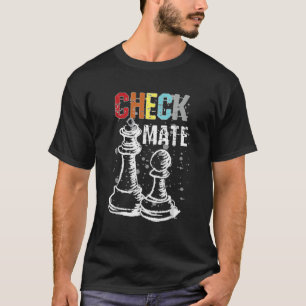 Schach Master Checkmate Schach T-Shirt