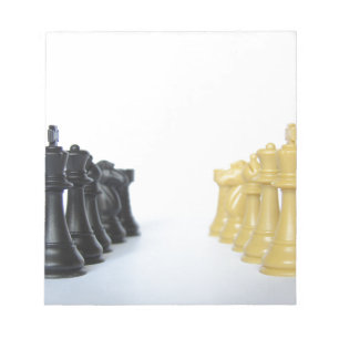 Schach-Match Notizblock