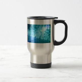 Schach-Match-rostfreie Reise-Tasse Reisebecher