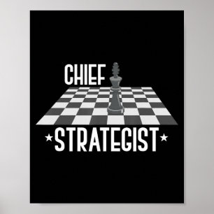 Schach mit Che strategen   Ich gewinne immer diese Poster