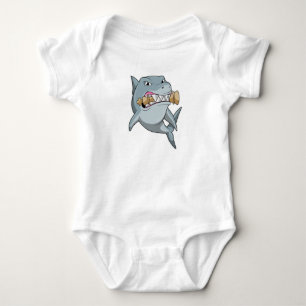 Schach mit Schachstück King Baby Strampler