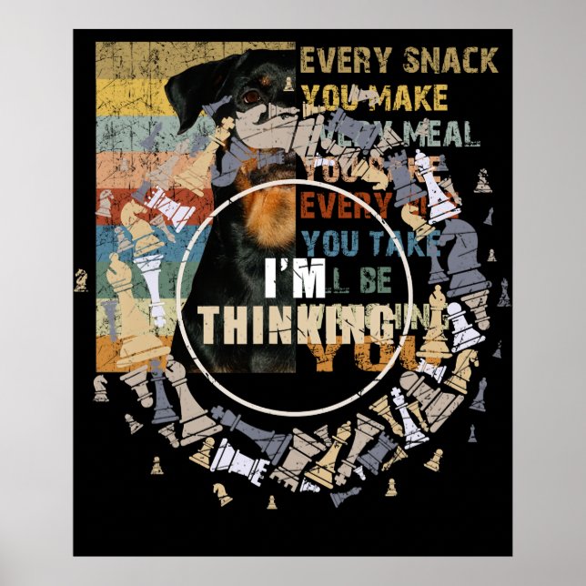 Schach Nerd Schach Lover Geschenk Schach Poster (Vorne)