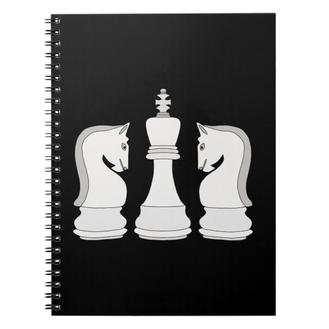 Schach Notizblock (Vorderseite)