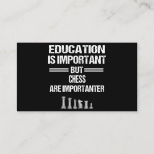 Schach Piece Bildung Spaß Sarcastic Funny Christ Begleitkarte