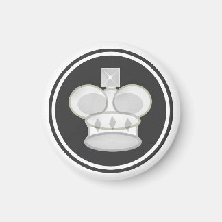 Schach Piece White King Magnet