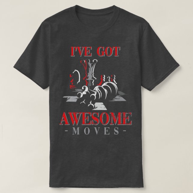 Schach-Player-Angebotsschach T-Shirt (Design vorne)