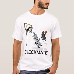 Schach-Player Schachboxen und Sketch Lover Checkma T-Shirt