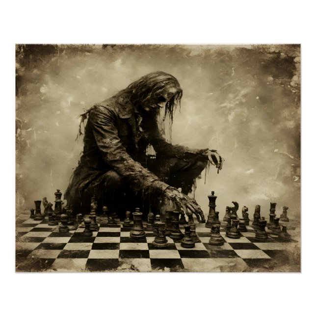 Schach Poster (Vorderseite)