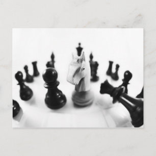 Schach Postkarte