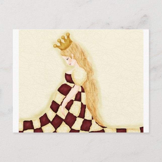 Schach Postkarte (Vorderseite)