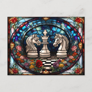 Schach Postkarte