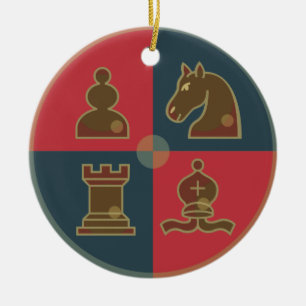Schach quadriert ringsum Verzierung Keramik Ornament