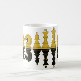 Schach-Reflexion, Schach-Tasse, Esprit-tShirt Kaffeetasse