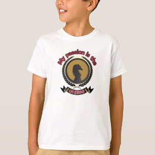 Schach-Ritter Laurel Kronenleidenschaft Strategie T-Shirt