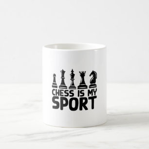Schach - Schach ist mein Sport Kaffeetasse