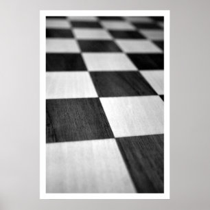 Schach/Schachbrett Poster
