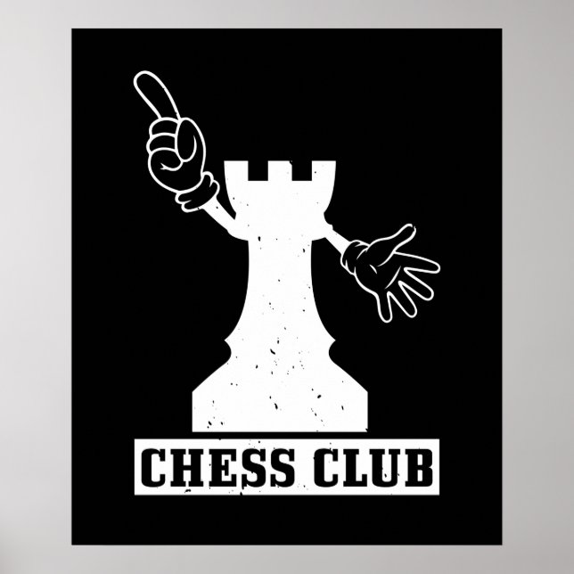 Schach - Schachklub Poster (Vorne)