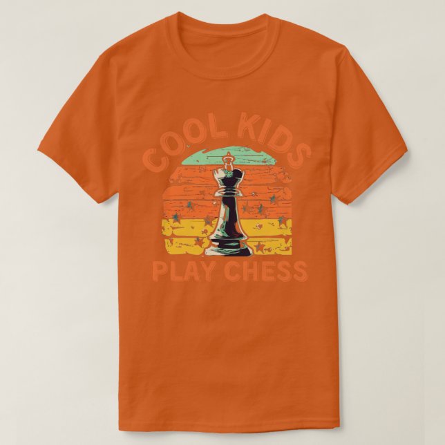 Schach Schachmann Schachboxen Geschenk für Coole K T-Shirt (Design vorne)