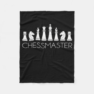 Schach - Schachmeister Fleecedecke