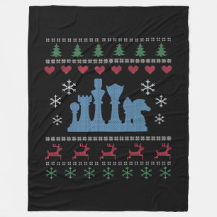 Schach - Schachpartituren Ugg Weihnachten Fleecedecke