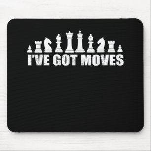 Schach Set Stücke Ich Got Fans Liebhaber Cool Mousepad