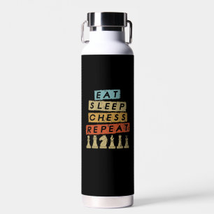 Schach - Sleep Schach wiederholen Trinkflasche