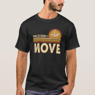 Schach So bewege ich Schachspielerangebot T-Shirt