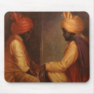 Schach-Spiel Mousepad