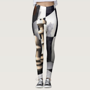 Schach-Spiel-Spiel Leggings