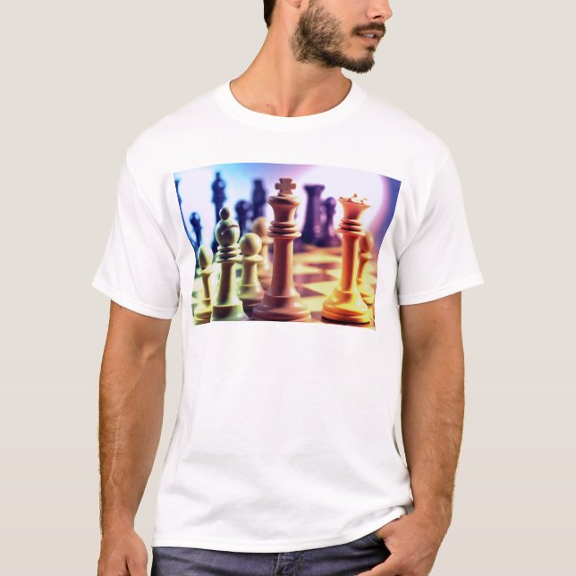 Schach-Spiel-T - Shirt (Vorderseite)