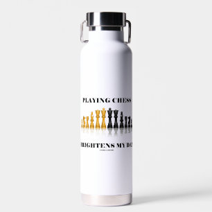 Schach spielen bricht das Schachspiel meines Tages Trinkflasche