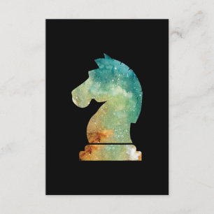 Schach Spieler Pferd Ritter Schach Lover Geschenk Begleitkarte