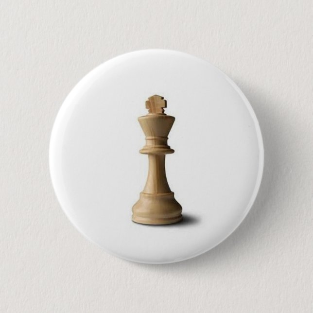 Schach-Stück Button (Vorderseite)