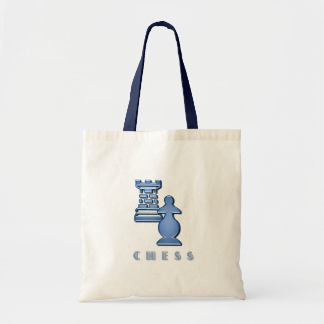 Schach-Stück-KlimaTaschen-Tasche Tragetasche (Vorne)