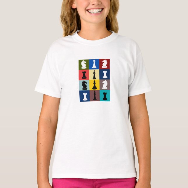 Schach-T - Shirt (Vorderseite)