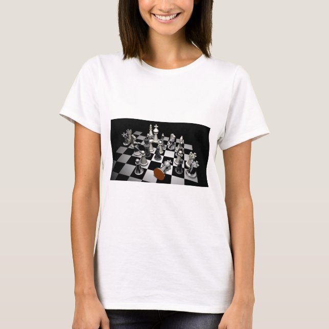 Schach T-Shirt (Vorderseite)