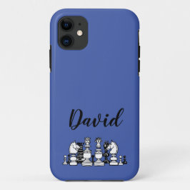 Schach Themed Personalisiert iPhone Case