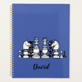 Schach Themed Planer Notebook