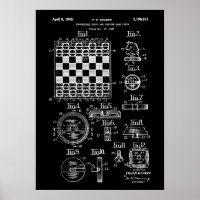 Schach- und Schachbrett-Game-Patent