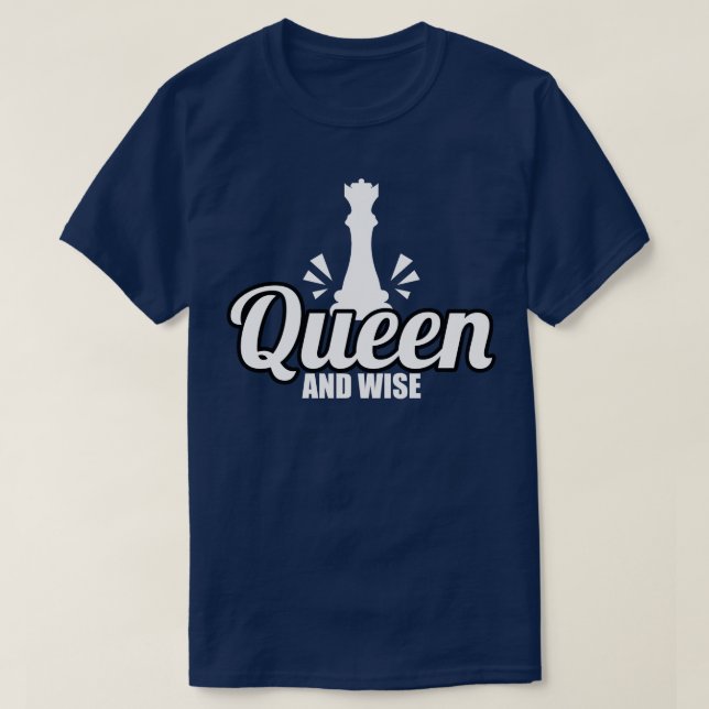 Schach und Weisen T-Shirt (Design vorne)