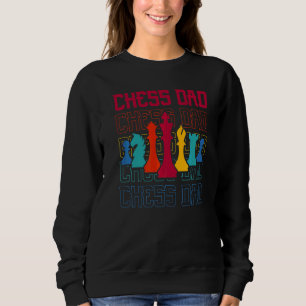 Schach-Vater Sweatshirt